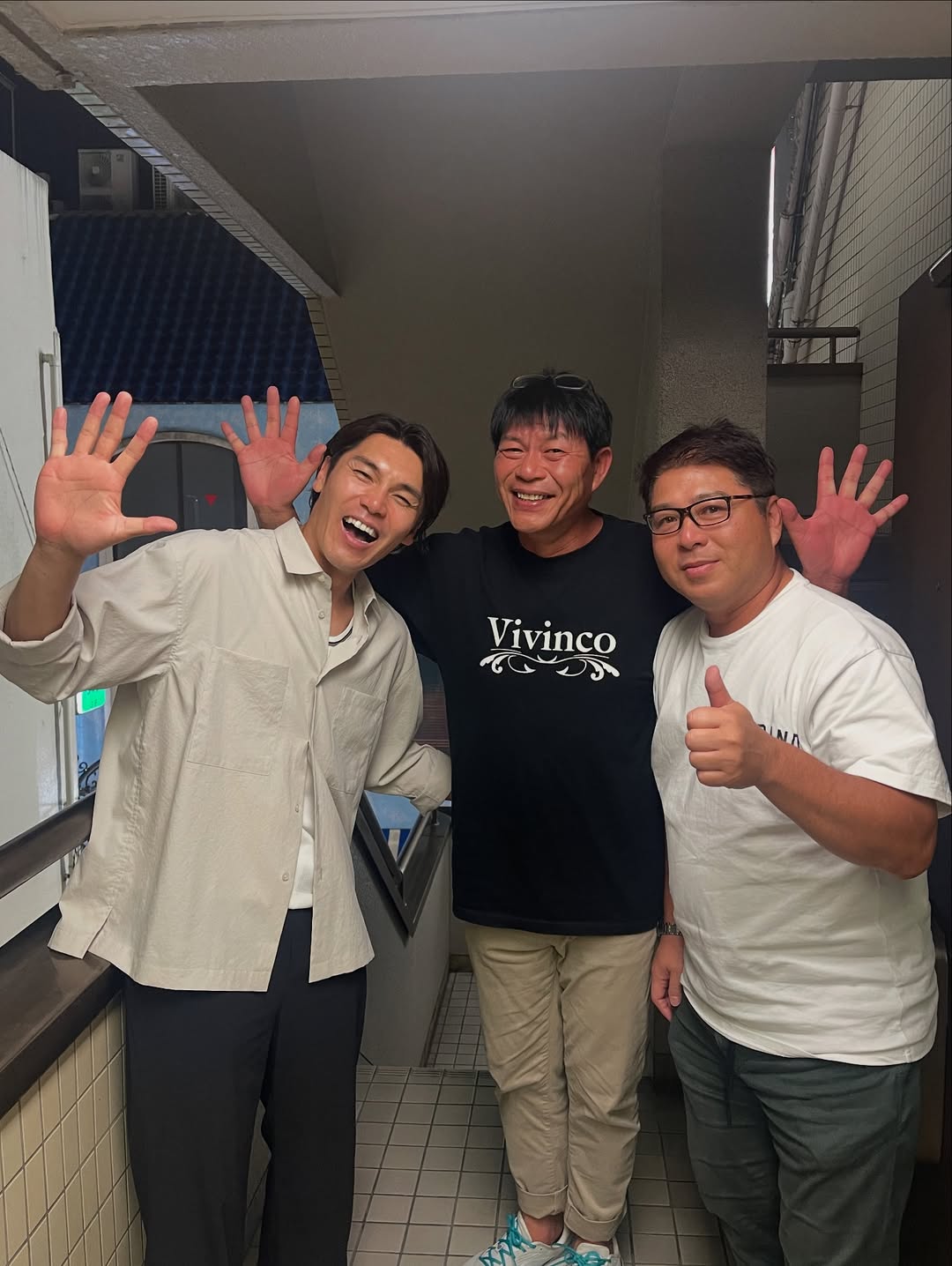 元プロ野球選手・川崎憲次郎、イベントで最近会っている〇〇君と久しぶりに会った〇〇さんとスリーショット！