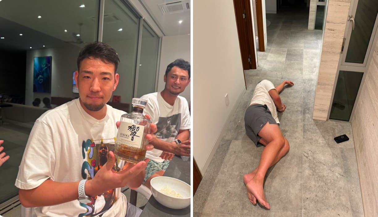 ダルビッシュ有が菊池雄星のオフショットを公開！！「お泊まりして行ってくれました」