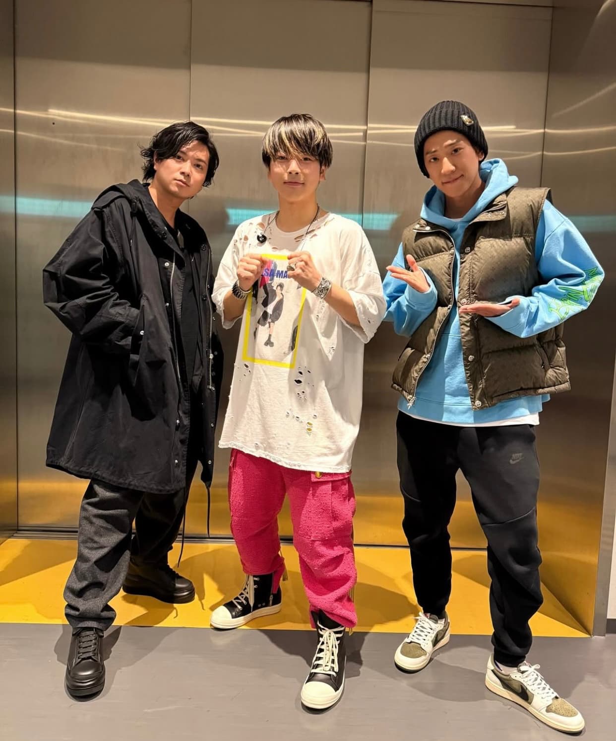 NEWS・増田貴久＆小山慶一郎＆加藤シゲアキ、3ショットに大反響