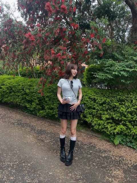 「ぎゃんかわ」「可愛すぎ！」女優・池上紗理依のミニスカート姿にファン歓喜