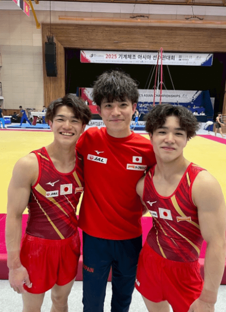 「韓国語むずすぎるﾆﾀﾞ」体操日本代表・岡慎之助、アジア選手権練習風景を公開！