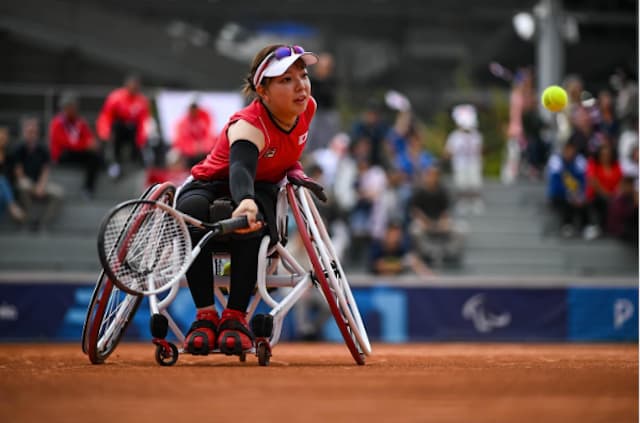 パラリンピックテニスの田中愛美が２回戦敗退