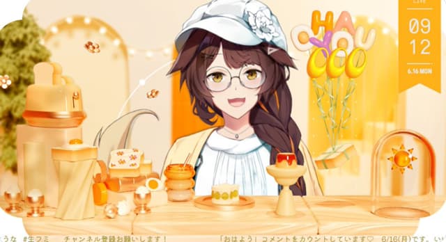 にじさんじ・フミ、朝活配信で沢山の「おはよう」をもらいご機嫌！