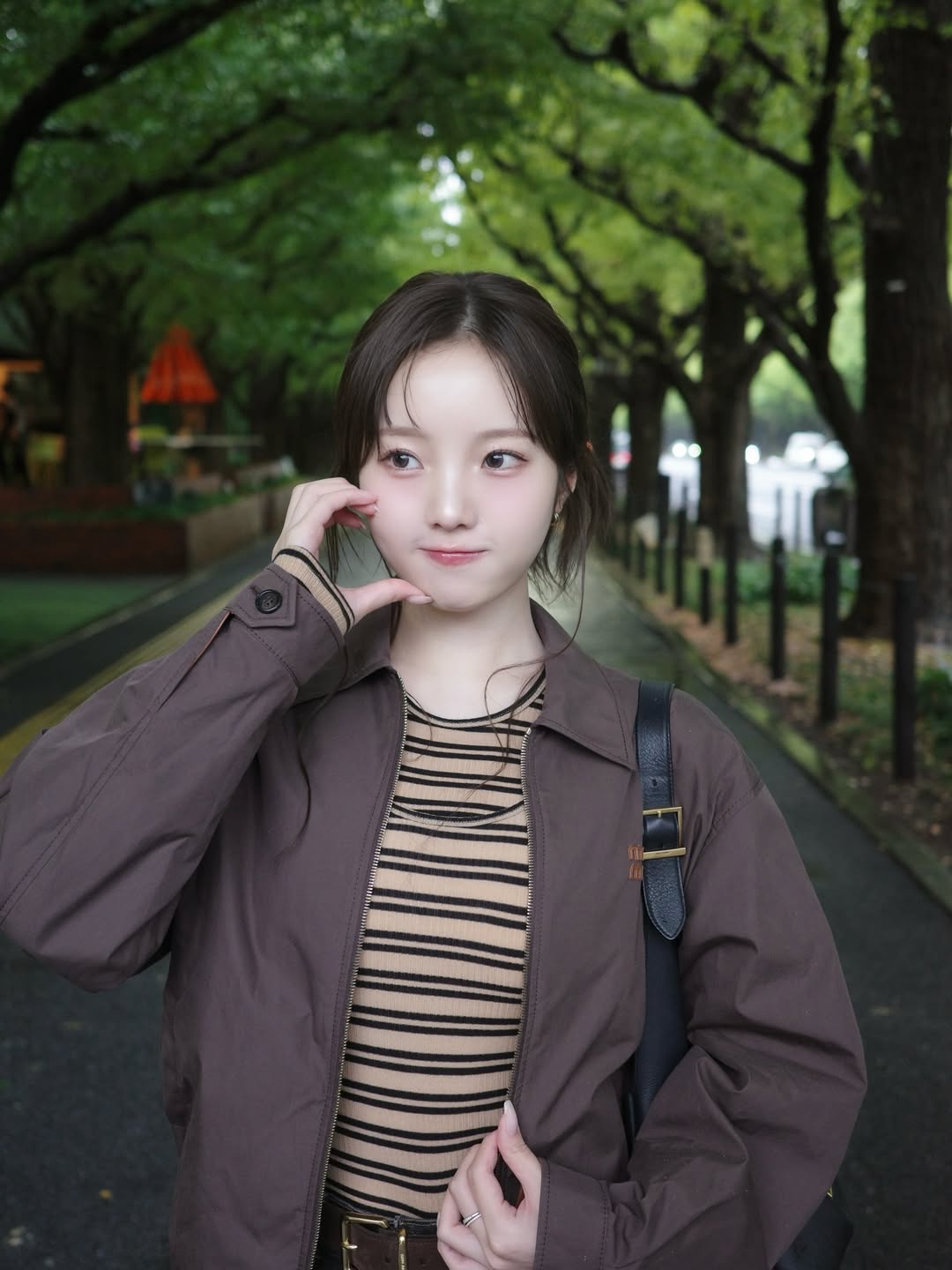 公園で見せた“無敵スマイル”…季節感あふれる美人プロスケーター最新投稿に反響