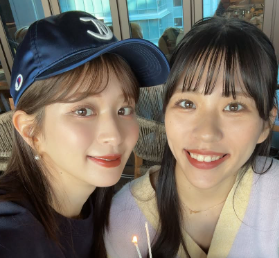 「美人姉妹ちゃん」ファン絶賛　沖田愛加、妹との仲良しショットを公開