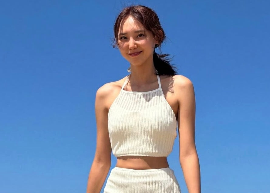 Sサイズ競泳水着で魅せる圧巻シルエット…172cm“水泳界のアイドル”のライン美