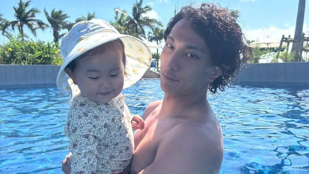 「成長が凄い」ラグビー・松井千士＆娘、ナチュラルな親子2ショット大公開！！！