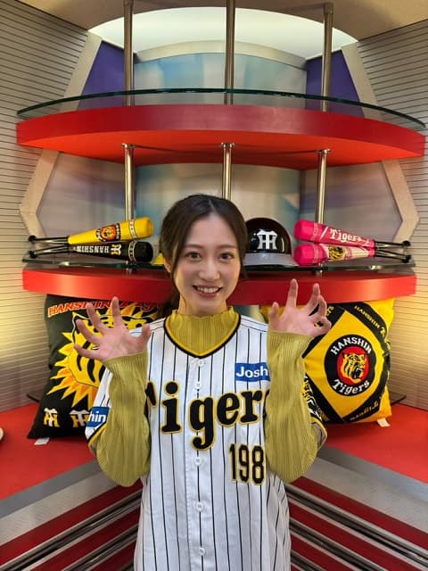 NMB48 川上千尋がプロ野球番組の緊急生放送に出演！虎の新人たちに来季への期待が高まる