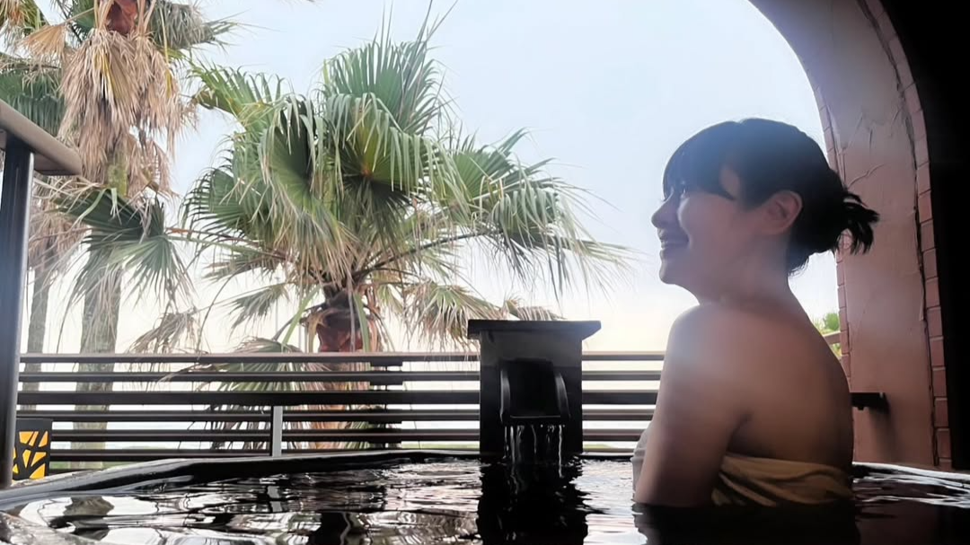 さとう珠緒、館山ロケで千葉の温泉を満喫！！