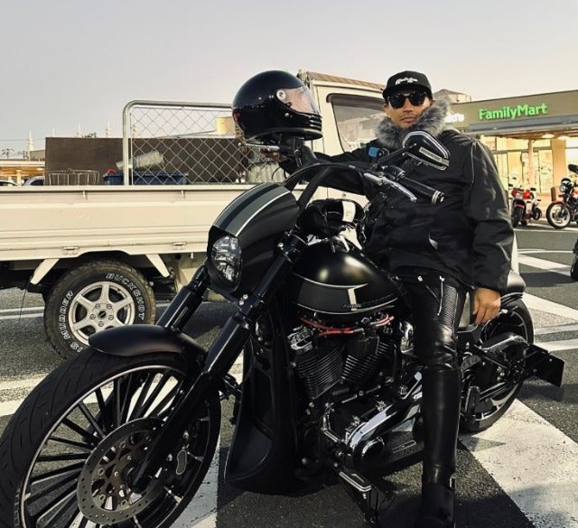 魔裟斗が愛車のハーレーで銚子までランチツーリング！