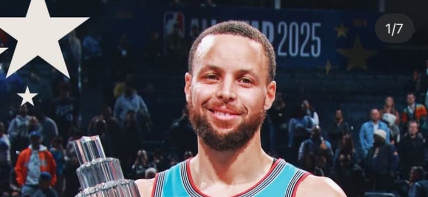 ステフィン・カリーがNBAオールスターでMVPを受賞！！NBA Japan