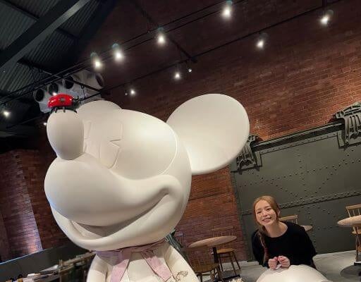 平野綾、夢のようなミッキー空間に感動！横浜でほっこり癒し時間