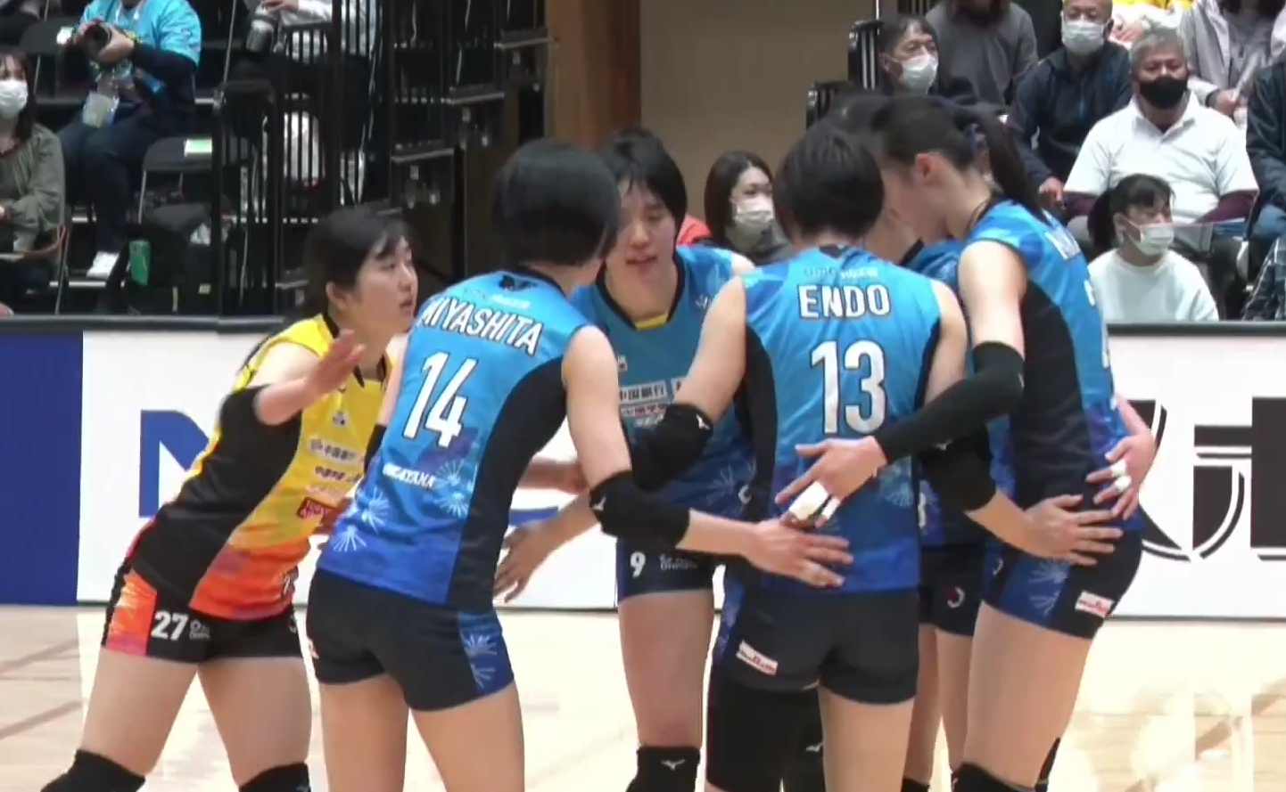 Ｖリーグ女子　東レアローズ vs. 岡山シーガルズ 2022/3/13【ハイライト】