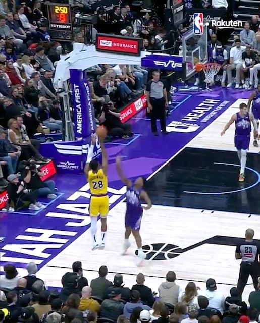 八村塁がチーム最多の19得点!!レイカーズは惜しくも敗戦