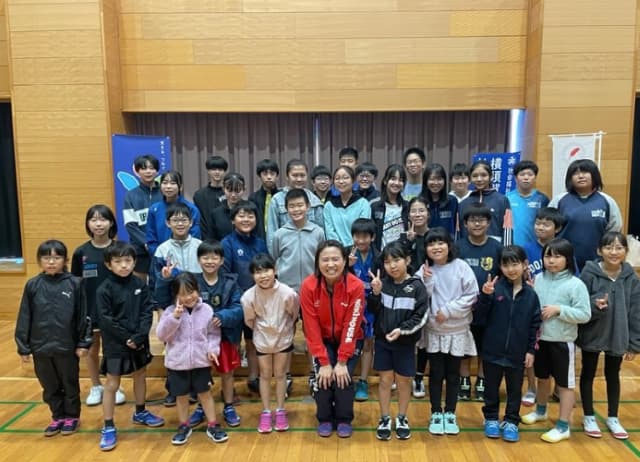 未来の才能に熱血指導⁉卓球・平野早矢香が卓球イベントに参加!!