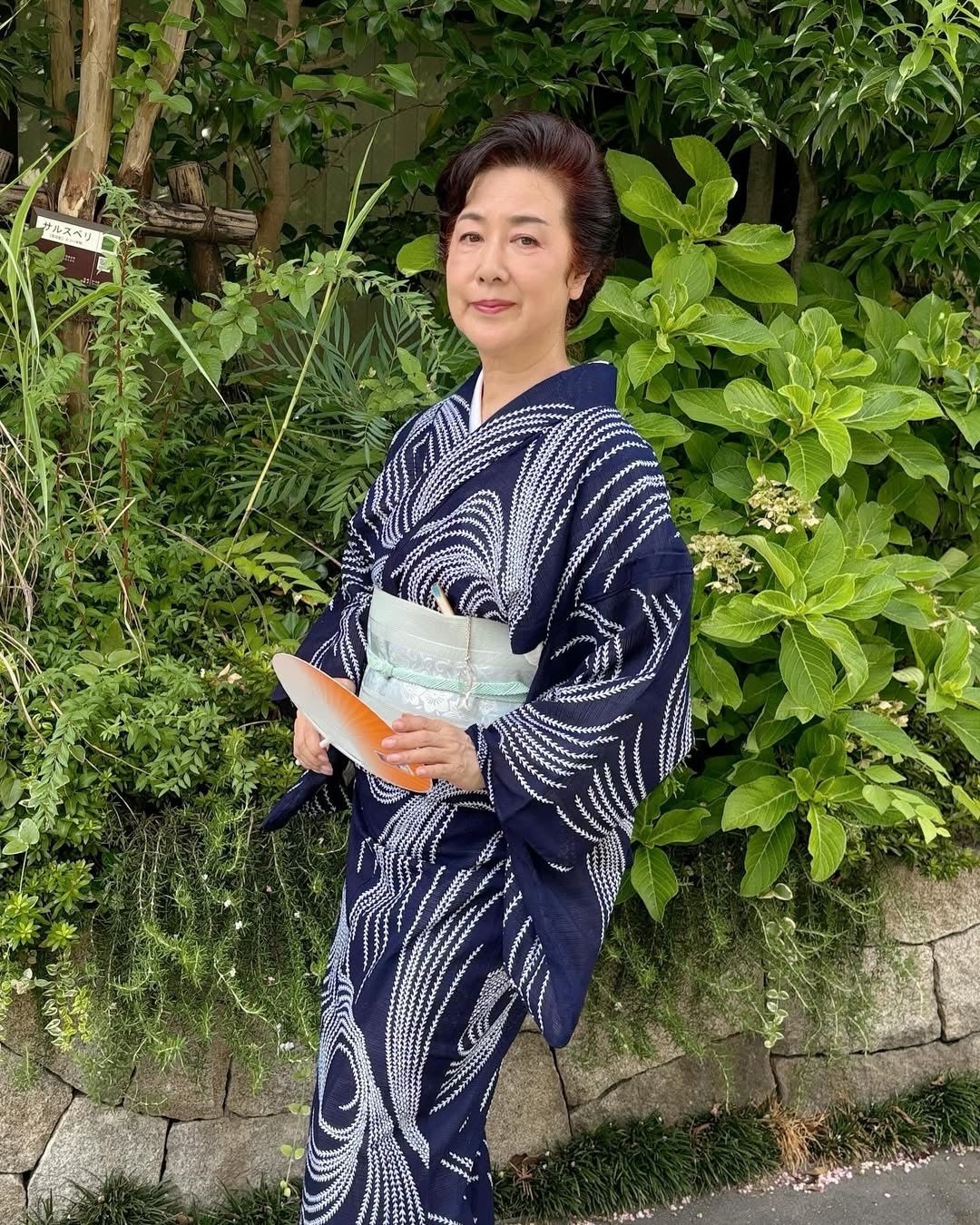 涙にじむ、大女優、名取裕子が綴った浴衣模様の理由は心の相棒との深い絆があった！