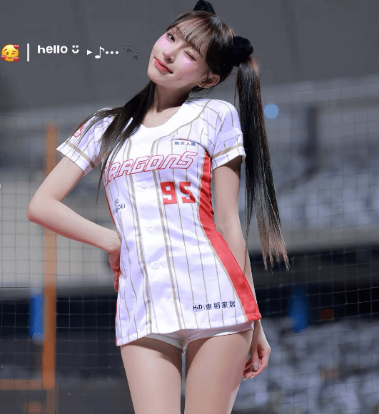 「ああ、あなたはとてもかわいい」台湾の超人気美女チア、キュートなパフォーマンスショットにファン釘付け