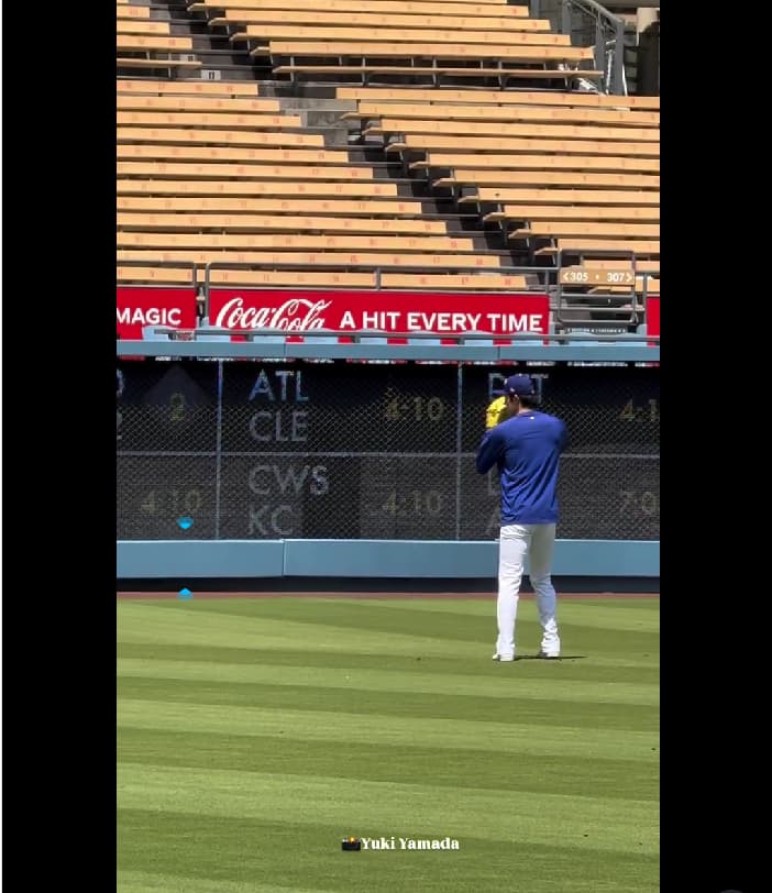 「キャッチボールでは最速92マイル(148km)！？」MLBジャーナリスト・山田結軌、マイナーでのリハビリ登板から2日目の佐々木朗希の様子を公開