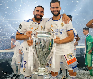 カルバハルが退団したキャプテンにメッセージ「ありがとう、ありがとうナチョ」