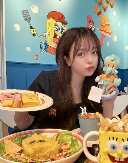 お酒大好きYouTuberが今日はスポンジボブカフェを満喫
