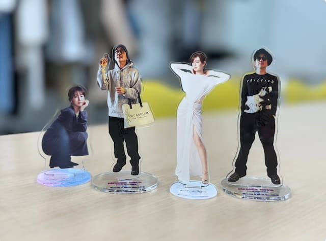 「紘海、旭、紘海、旭」北川景子が自身のアクリルスタンドを紹介