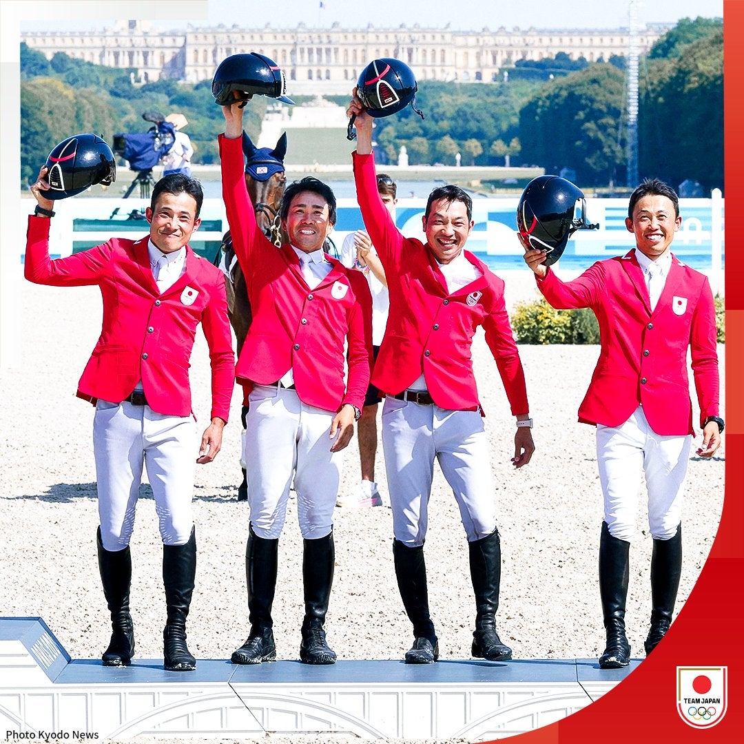 「初老ジャパン」が快挙！　馬術が92年ぶりメダルを獲得