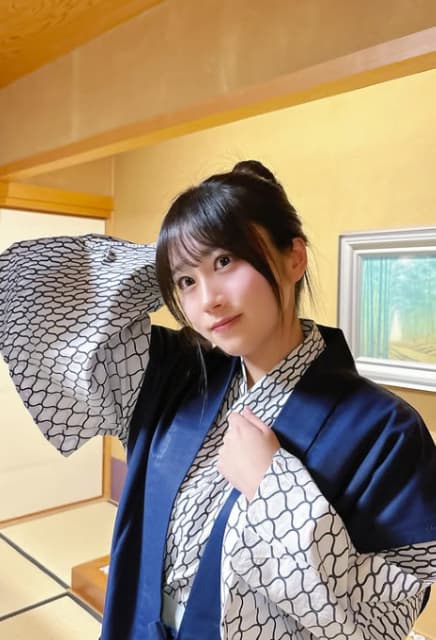 「浴衣姿超可愛い」大白桃子が湯上り浴衣ショットでファンを魅了⁉温泉を満喫！