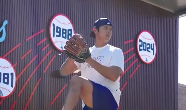 大谷翔平がスプリングトレーニングに！！ドジャースでの二刀流デビュー
