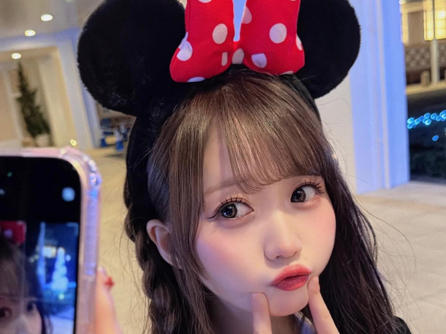 “可愛すぎて反則…” 大谷映美里、ミニー風ショット披露　キュートな世界観にファン悶絶