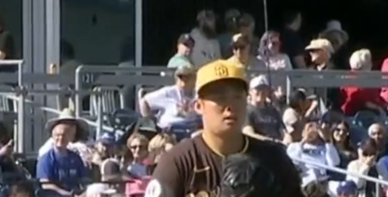 松井裕樹が1回2奪三振の投球、オープン戦で抜群の安定感