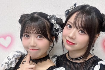 「よねくぼ、世界一かわいい双子説！」窪田七海、米村姫良々との“おそろいヘア”にファン歓喜