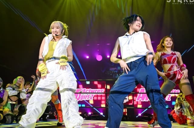 「イカしてる」「イエロー界隈ナンバーワン」プロレスラー・なつぽいが大会でのパフォーマンスを写真で公開！