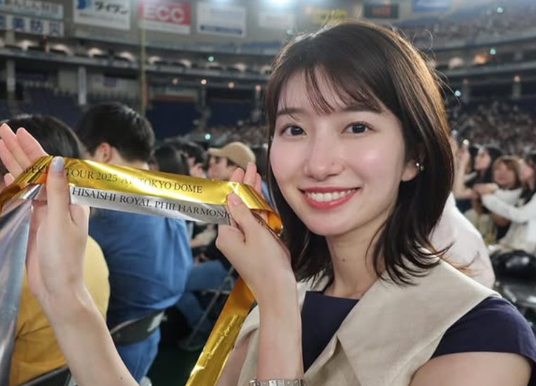 「吉村恵里子」久石譲コンサートに感動　東京ドームで“立ち見惜しむ拍手”