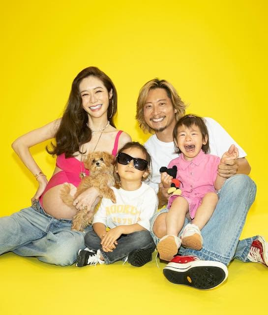 芸能界引退した元EXILE・黒木啓司、もうすぐ3児の父に✨家族写真に大反響