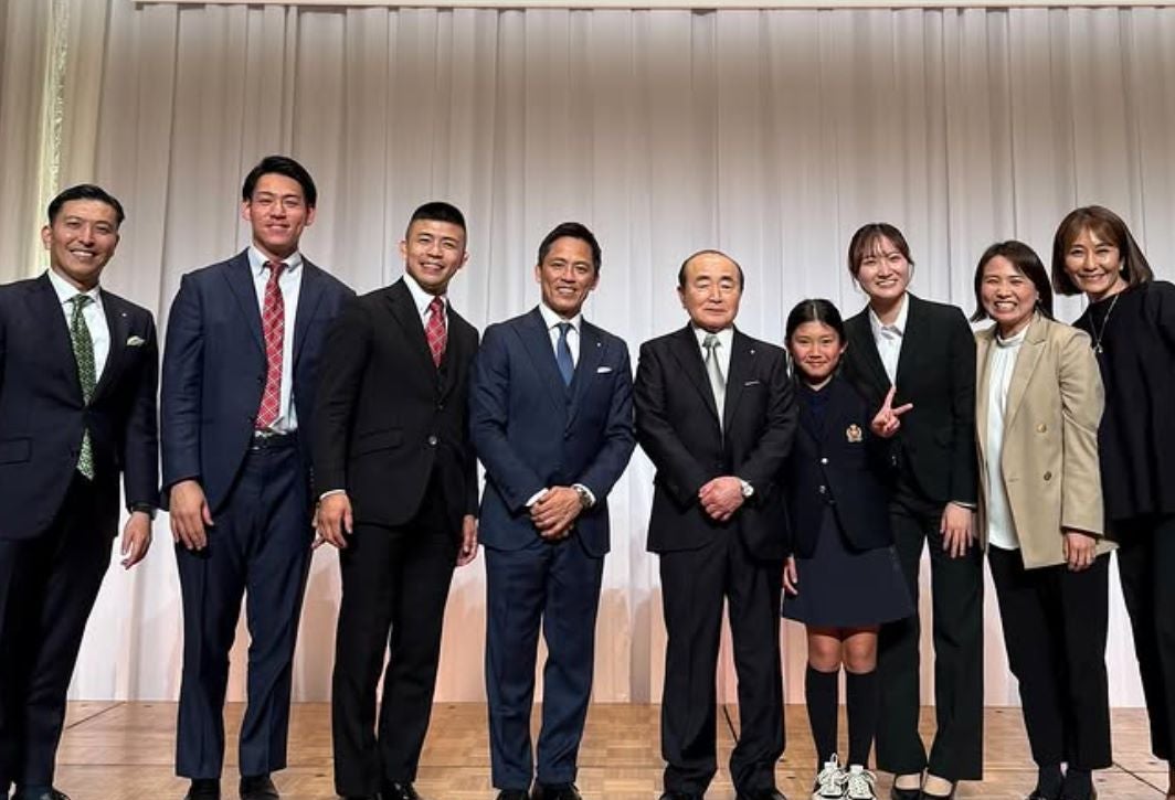 平野早矢香、豪華アスリートと「ミキハウスグループ感謝の会」