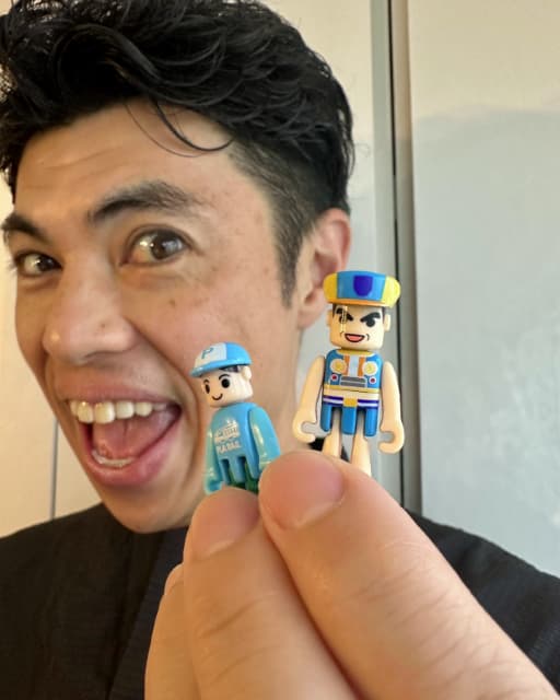 「小島のりおです！」小島よしおがのりのりエクスプレスのおもちゃに登場！