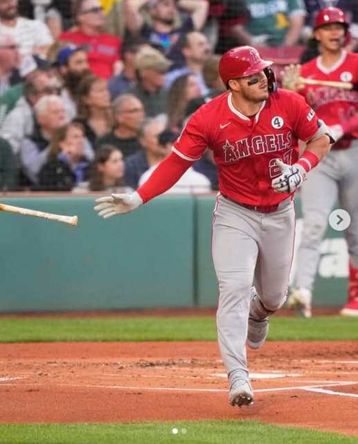 エンゼルスのマイク・トラウト、ケガからの復帰間もなく特大ホームランを放つ！