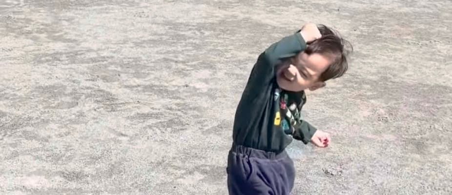 「毎日ワクワクするぜ」田中理恵の1歳の息子、可愛すぎる予想できない行動にファンもほっこり！