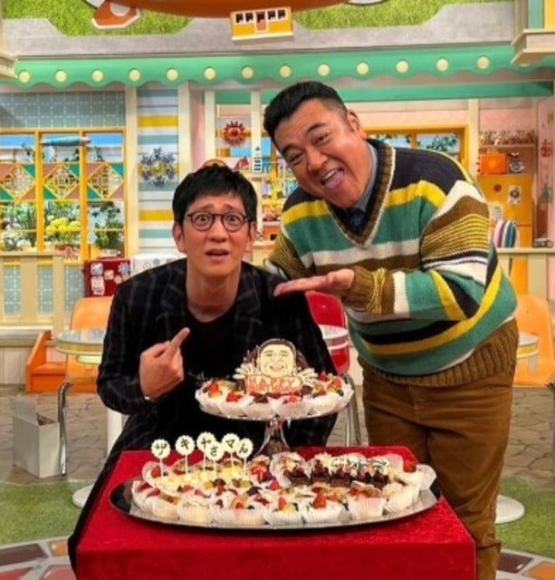 「何故こうなったんでしょうか？」アンタッチャブルの柴田英嗣がザキヤマの誕生日祝い！？