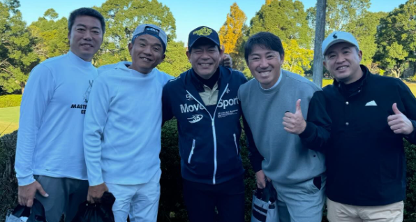 上原浩治、豪華メンバーとゴルフコンペでリフレッシュ！