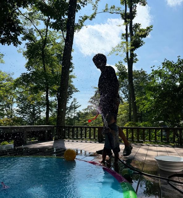 「Summer boys…」元サッカー日本代表・原口元気 自家用プールで夏を満喫！？