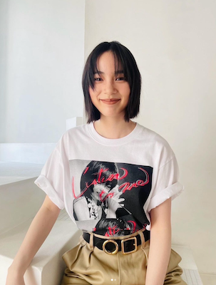 のんが中森明菜のTシャツを着こなす 幅広い世代から応援のコメント殺到
