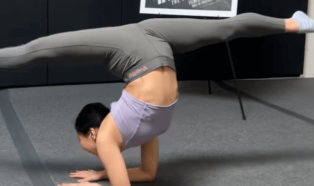 「回転鳥キック! すばらしい」新体操の美女・篠原枝令菜、個性満点パフォーマンスムービーを披露し海外ニキ感動！