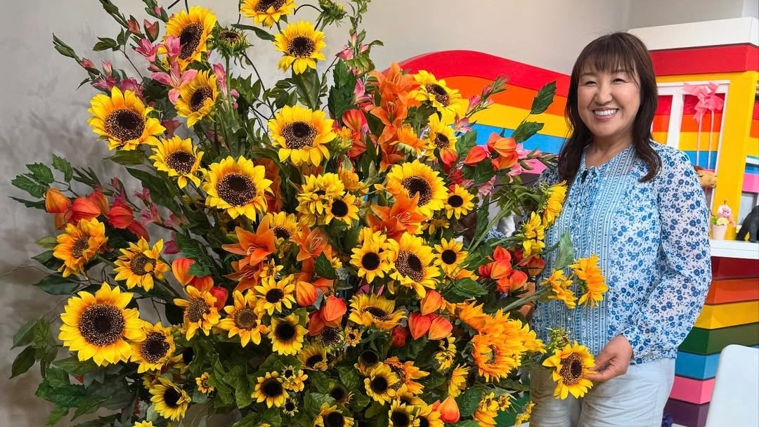 北斗晶、美しい〇〇とのコラボショットにファンも笑顔に！「スタジオが華やかで嬉しいです」