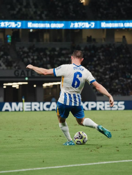 「#ありがとう」三笘の同僚MFが日本ツアーを振り返る