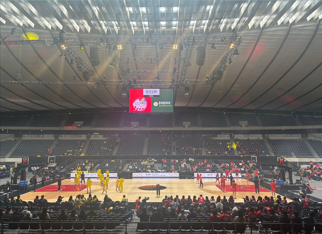 北口榛花、バスケ皇后杯決勝を現地観戦「最後ずっと泣いてました」