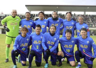 坪井慶介、「宝くじドリームサッカーin郡山」でドリブル挑戦！45歳でも現役気分