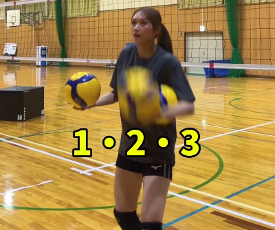 「何しても可愛い」美女バレーボーラー、ジャグリングに挑戦！崩れ行く”崩壊ムービー”に反響続々「動作が可愛過ぎて…」