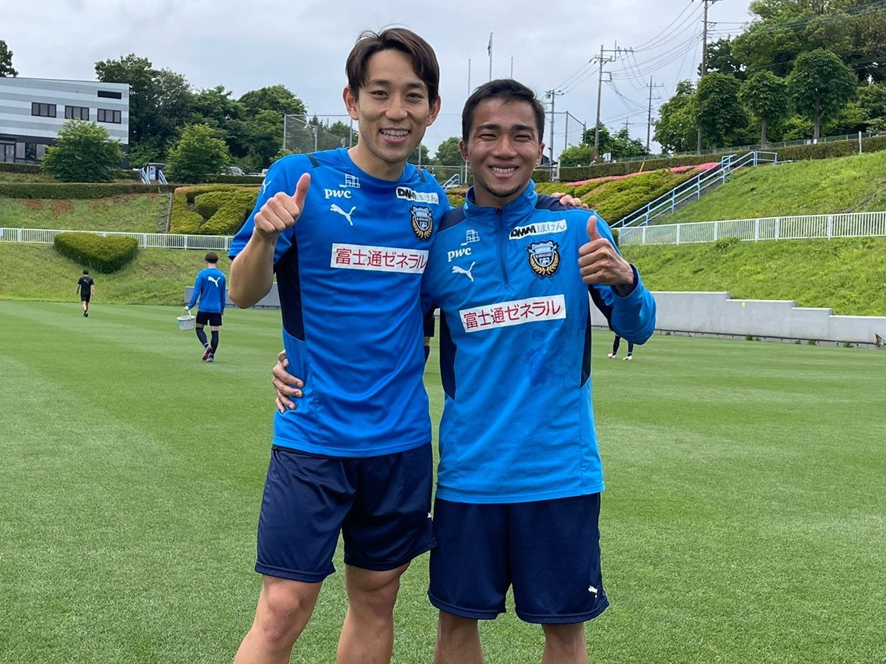 川崎に2人目の謎の練習生が登場❗️❓ファンからは「契約しちゃおうぜ」「PSG戦でてもいいんだよ？？」