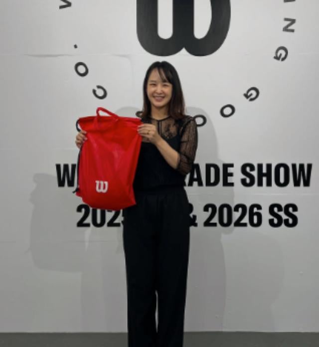 テニス・美濃越舞、ウイルソン展示会で新製品に感動「早くテニスしたくなっちゃいました」